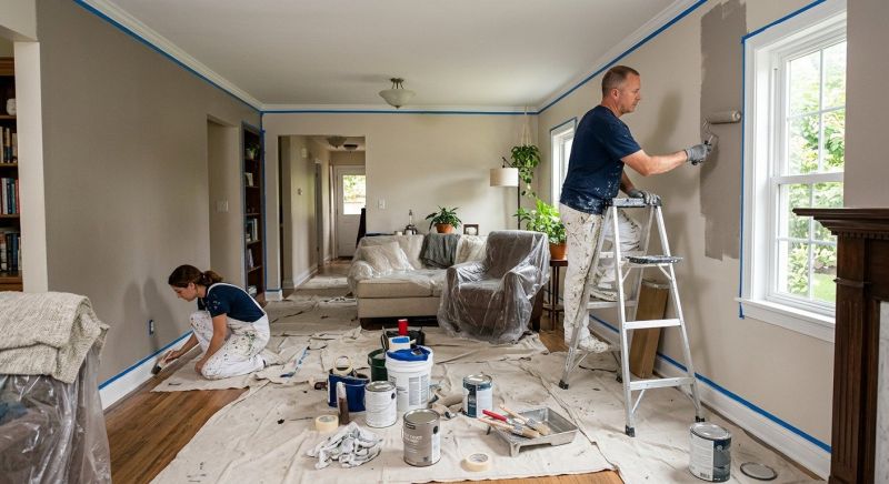 Apartment Interior Painting in Waco, TX